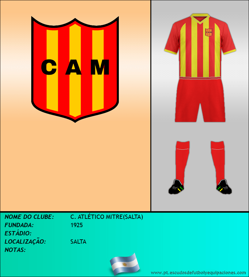 Escudo de C. ATLÉTICO MITRE(SALTA)