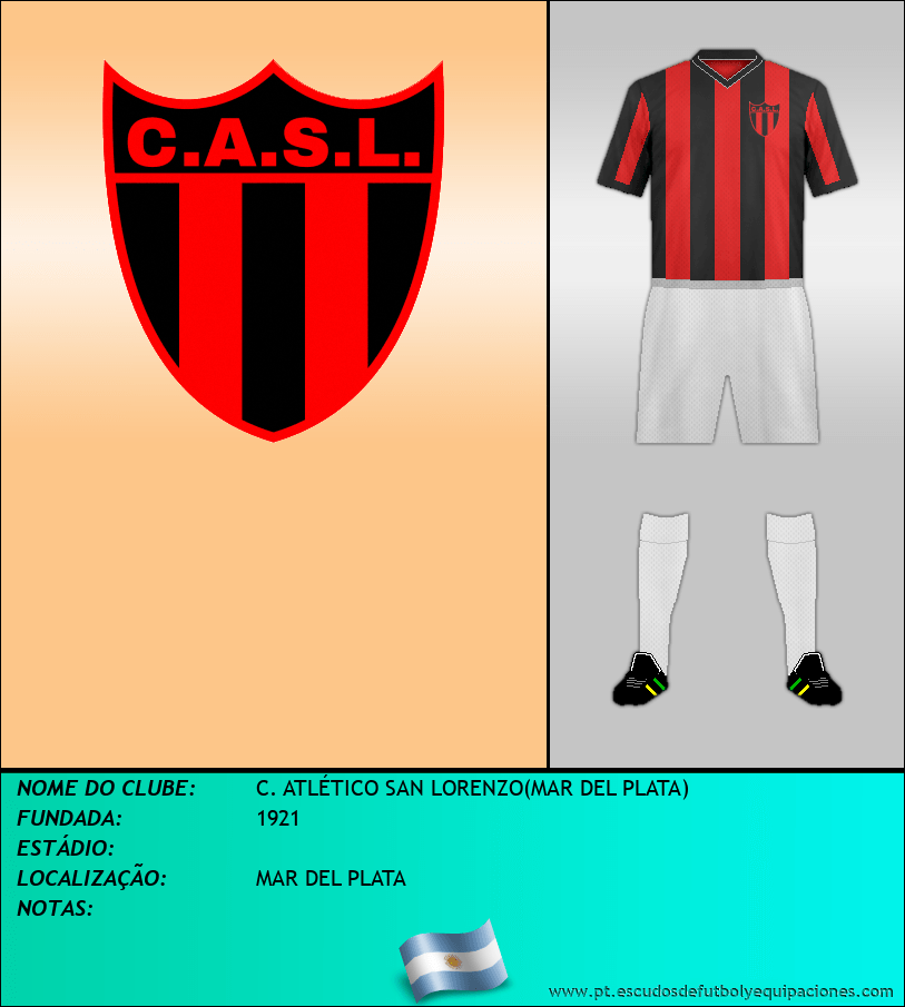 Escudo de C. ATLÉTICO SAN LORENZO(MAR DEL PLATA)