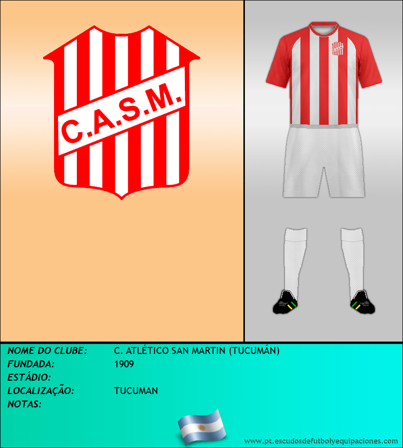 Escudo de C. ATLÉTICO SAN MARTIN (TUCUMÁN)