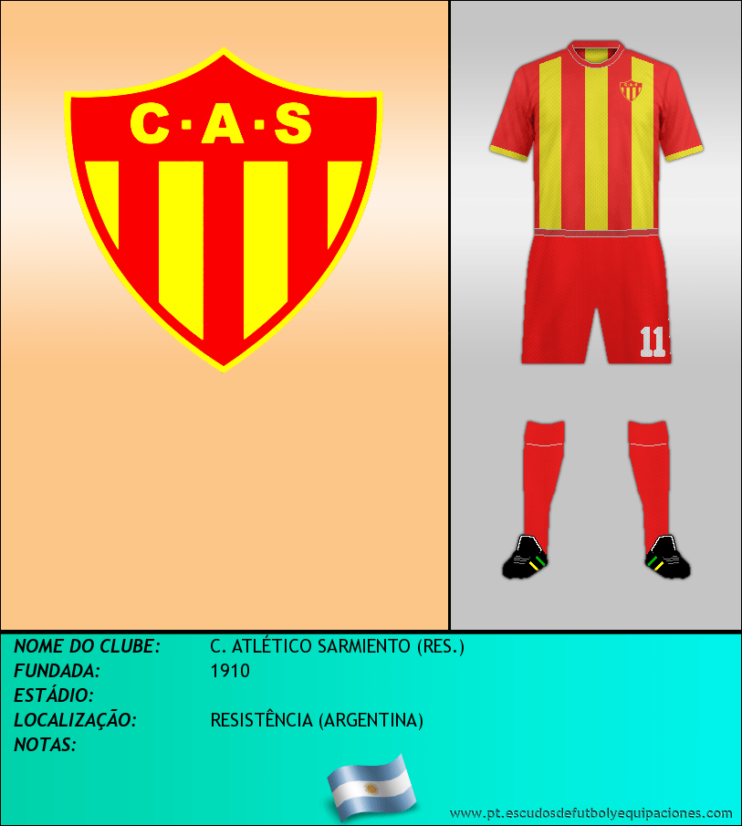 Escudo de C. ATLÉTICO SARMIENTO (RES.)