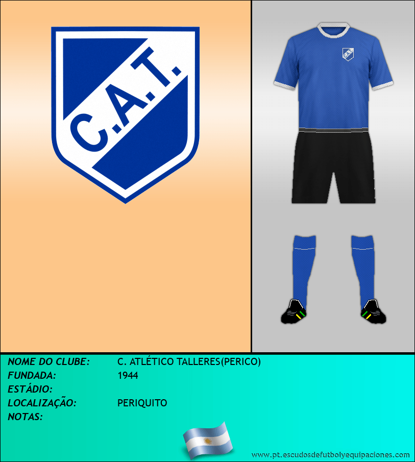 Escudo de C. ATLÉTICO TALLERES(PERICO)
