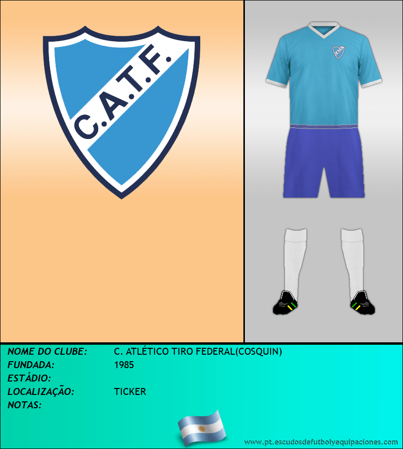 Escudo de C. ATLÉTICO TIRO FEDERAL(COSQUIN)