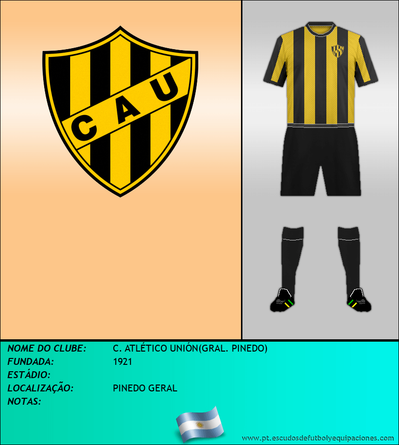 Escudo de C. ATLÉTICO UNIÓN(GRAL. PINEDO)
