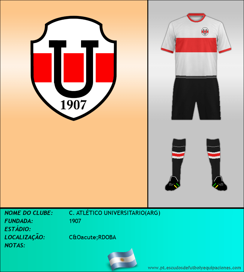 Escudo de C. ATLÉTICO UNIVERSITARIO(ARG)