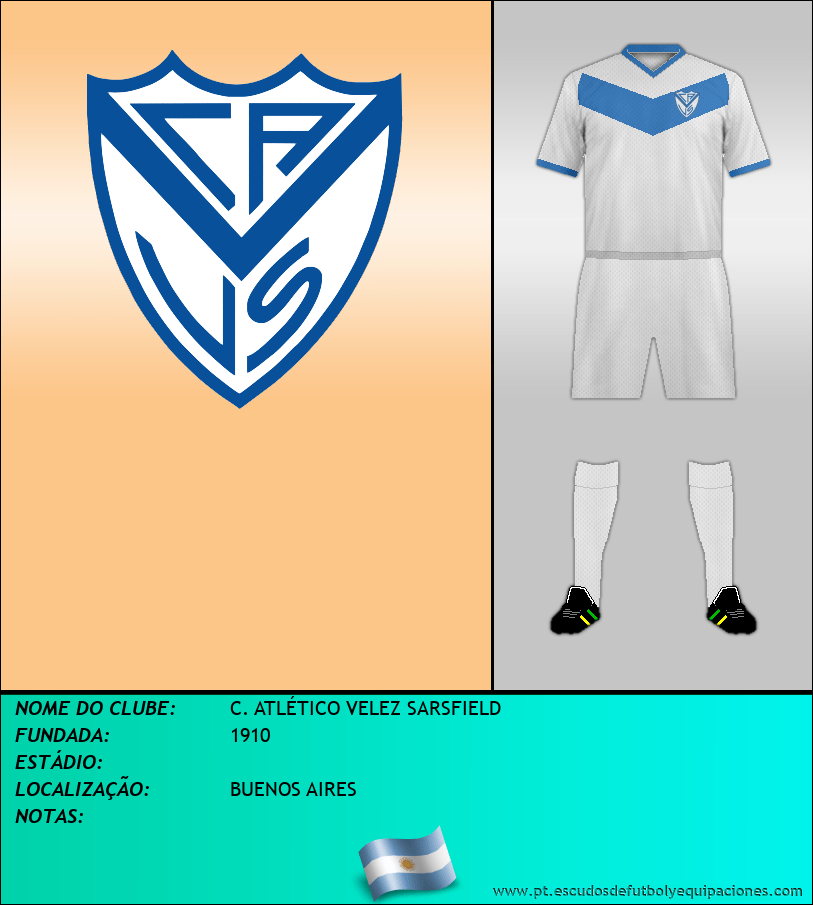 Escudo de C. ATLÉTICO VELEZ SARSFIELD