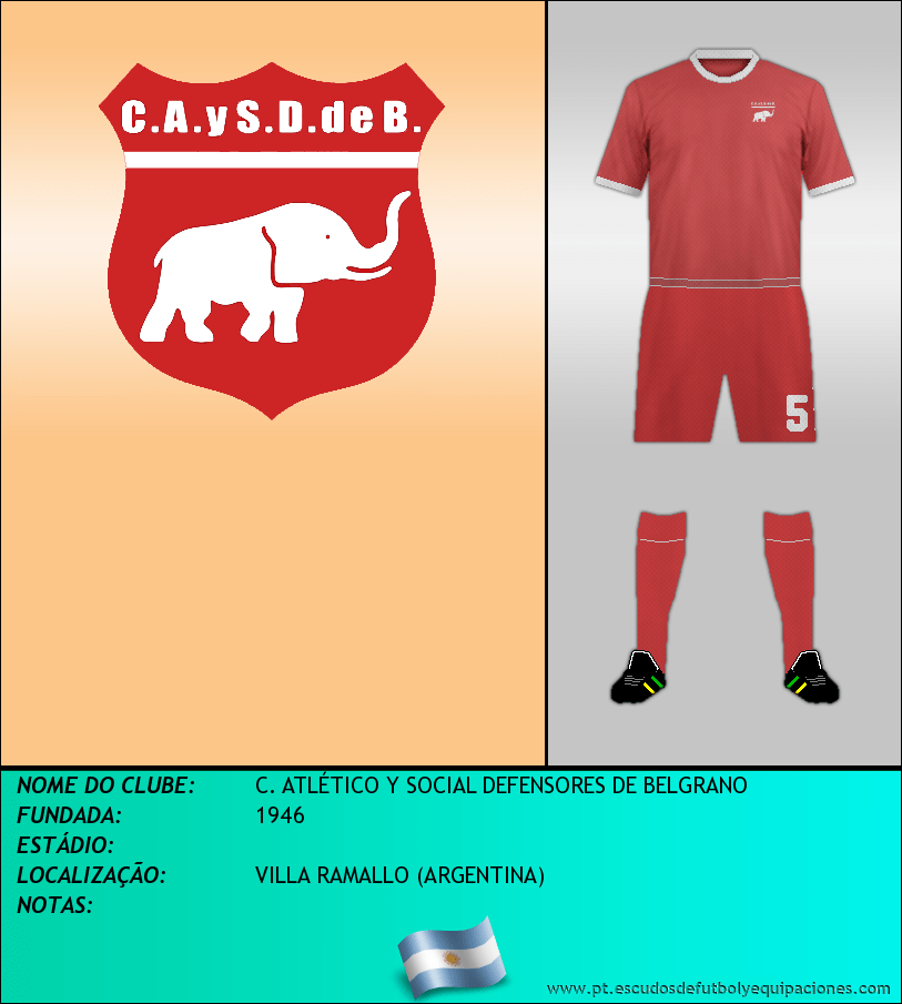 Escudo de C. ATLÉTICO Y SOCIAL DEFENSORES DE BELGRANO