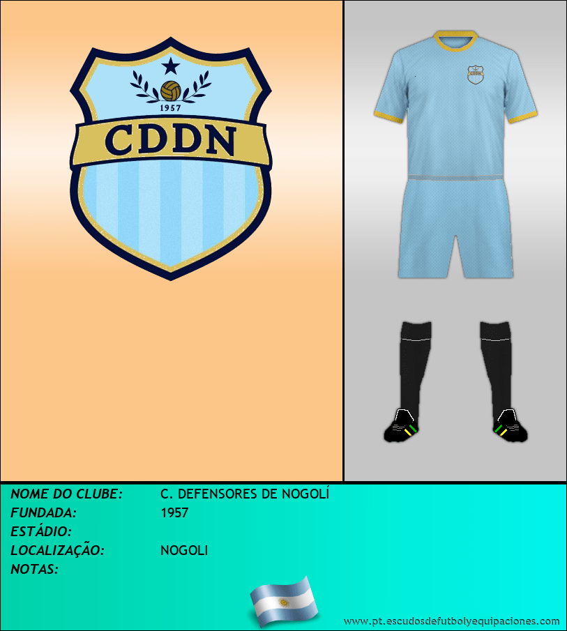 Escudo de C. DEFENSORES DE NOGOLÍ