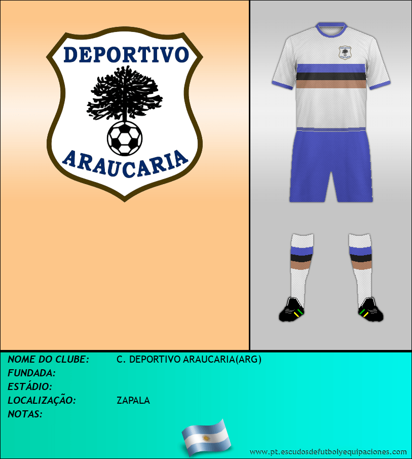Escudo de C. DEPORTIVO ARAUCARIA(ARG)
