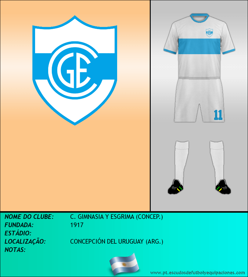 Escudo de C. GIMNASIA Y ESGRIMA (CONCEP.)