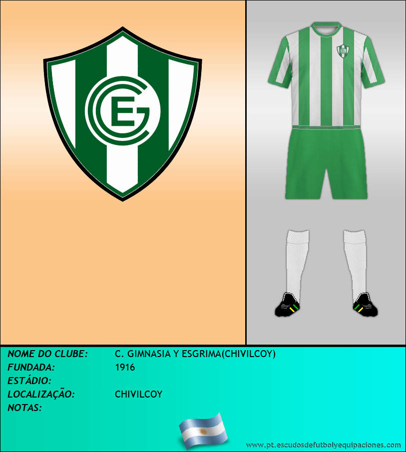 Escudo de C. GIMNASIA Y ESGRIMA(CHIVILCOY)