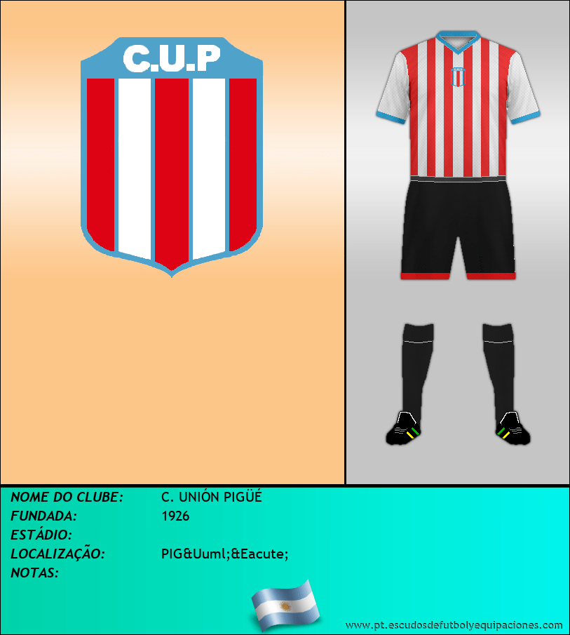 Escudo de C. UNIÓN PIGÜÉ