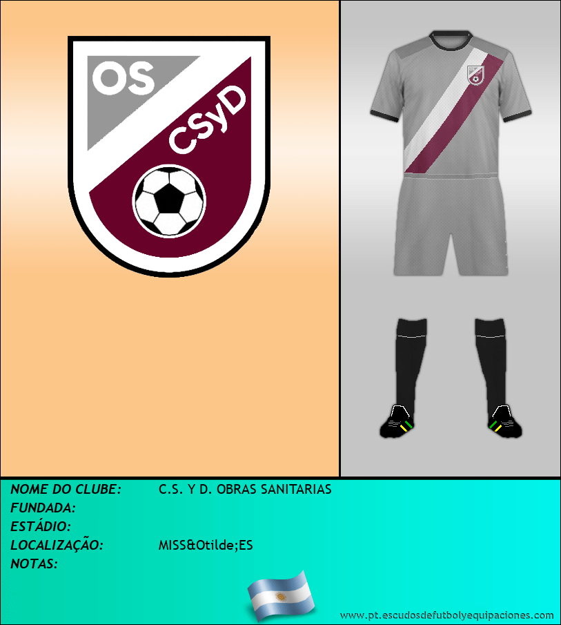 Escudo de C.S. Y D. OBRAS SANITARIAS