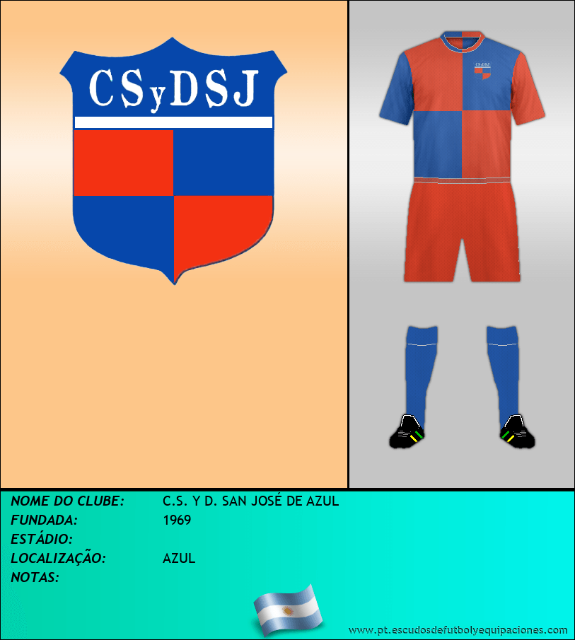 Escudo de C.S. Y D. SAN JOSÉ DE AZUL