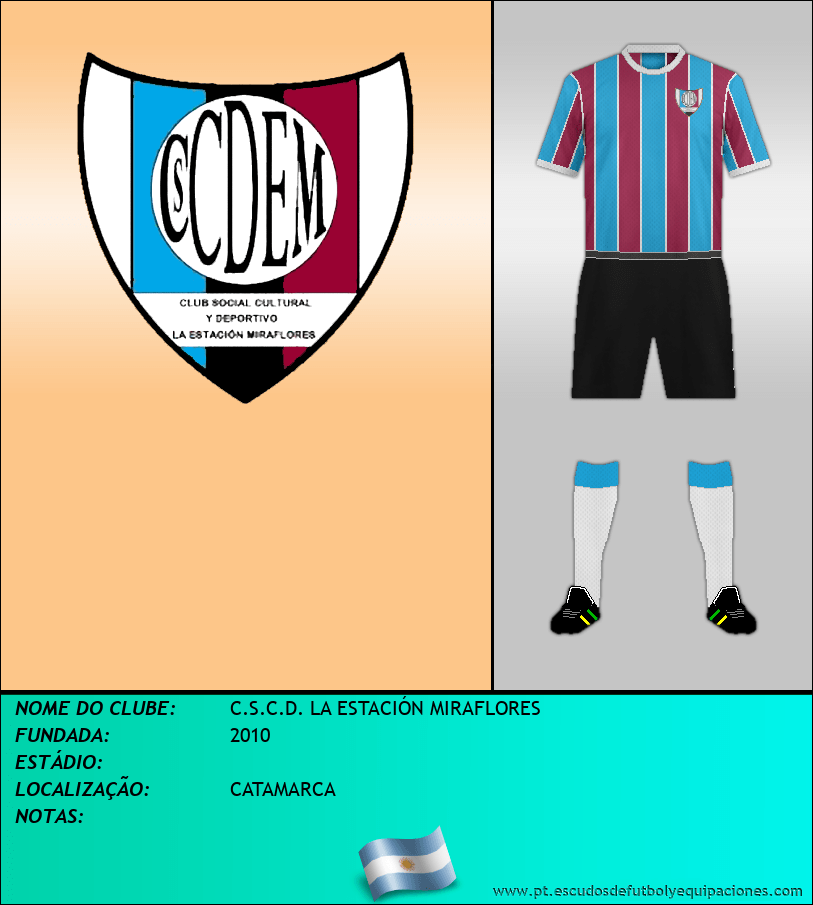 Escudo de C.S.C.D. LA ESTACIÓN MIRAFLORES