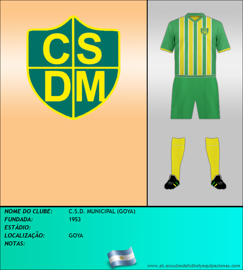 Escudo de C.S.D. MUNICIPAL (GOYA)