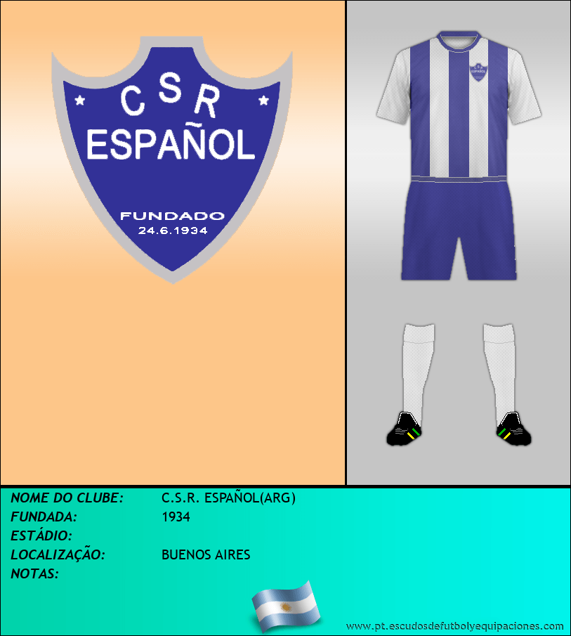 Escudo de C.S.R. ESPAÑOL(ARG)