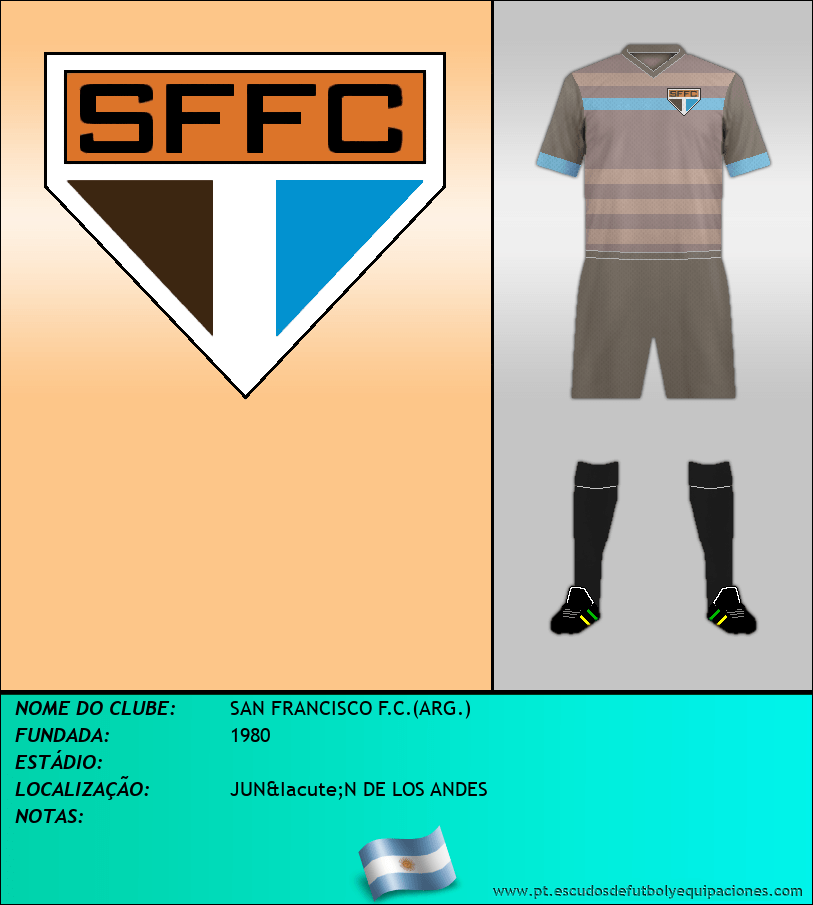 Escudo de SAN FRANCISCO F.C.(ARG.)