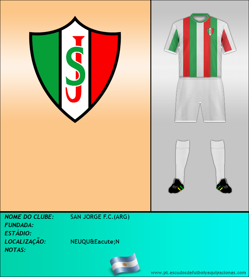 Escudo de SAN JORGE F.C.(ARG)