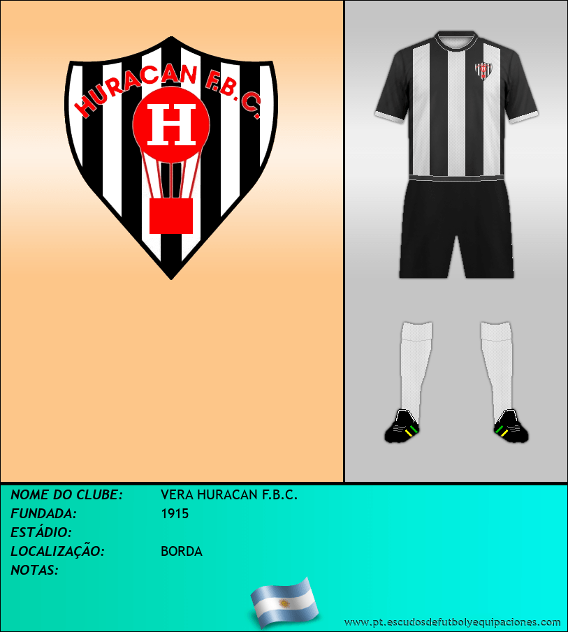 Escudo de VERA HURACAN F.B.C.