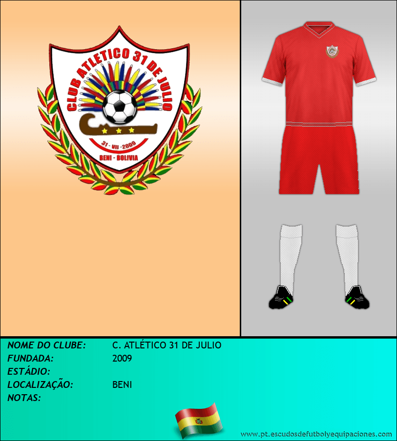 Escudo de C. ATLÉTICO 31 DE JULIO