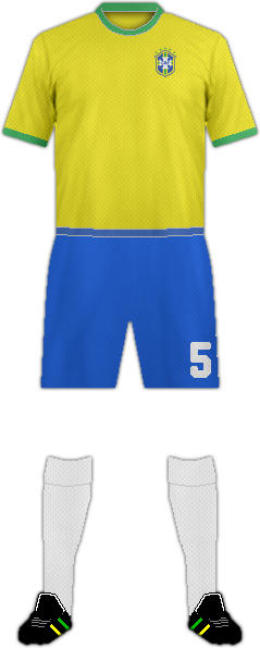 Equipación SELECCIÓN DE BRASIL
