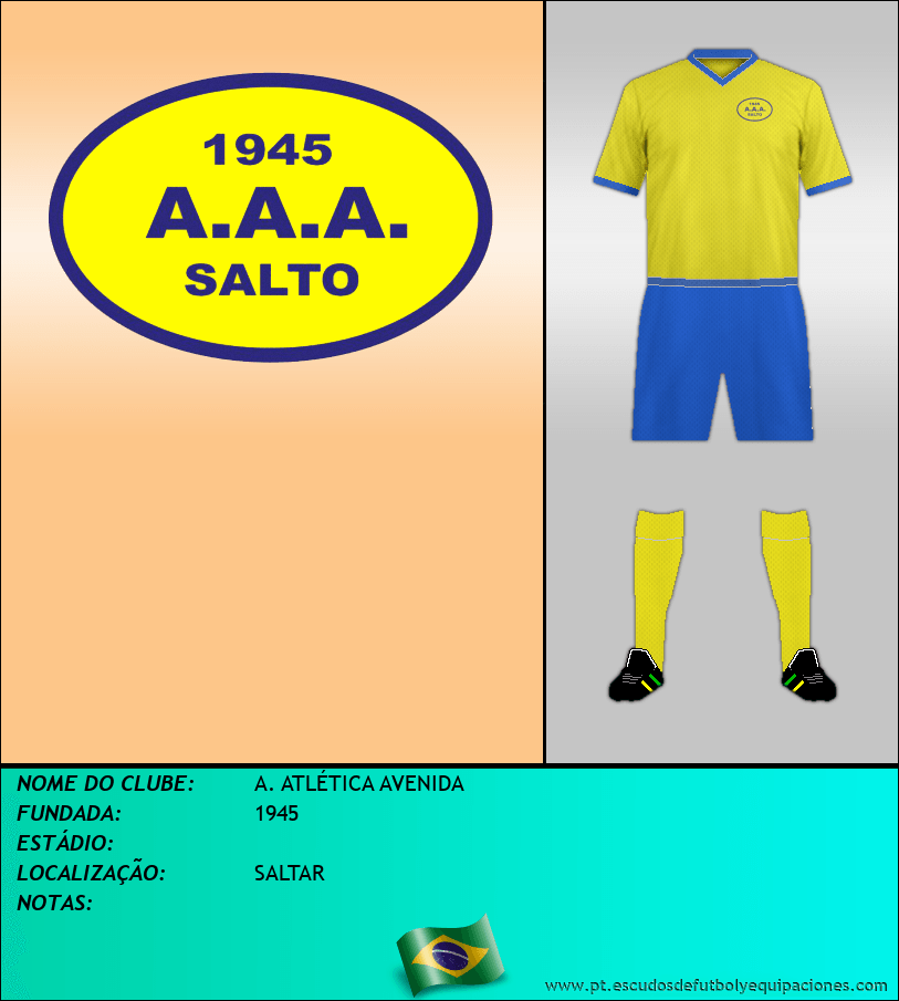Escudo de A. ATLÉTICA AVENIDA