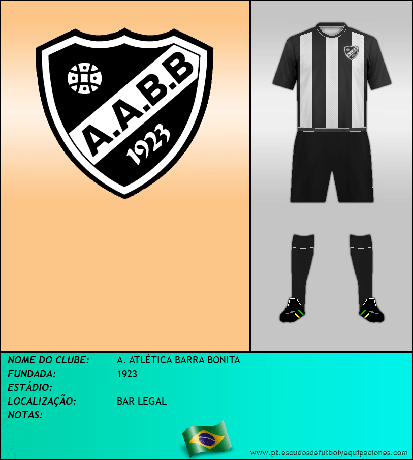 Escudo de A. ATLÉTICA BARRA BONITA