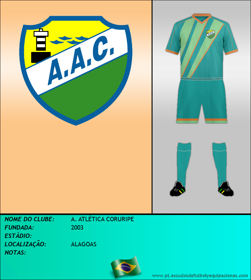 Escudo de A. ATLÉTICA CORURIPE