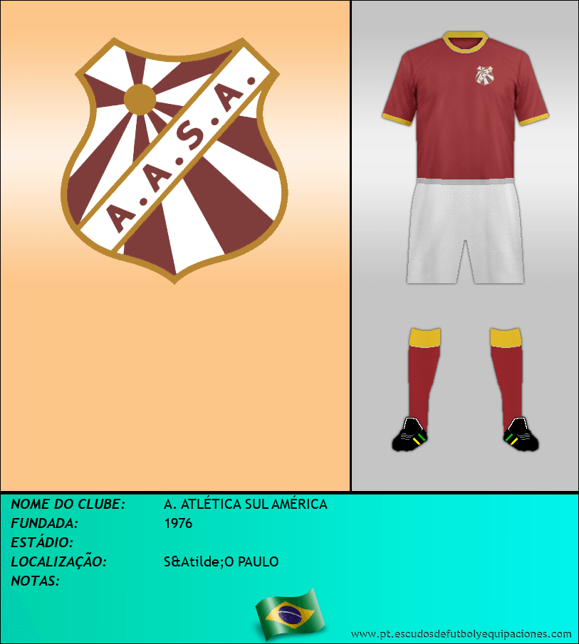 Escudo de A. ATLÉTICA SUL AMÉRICA