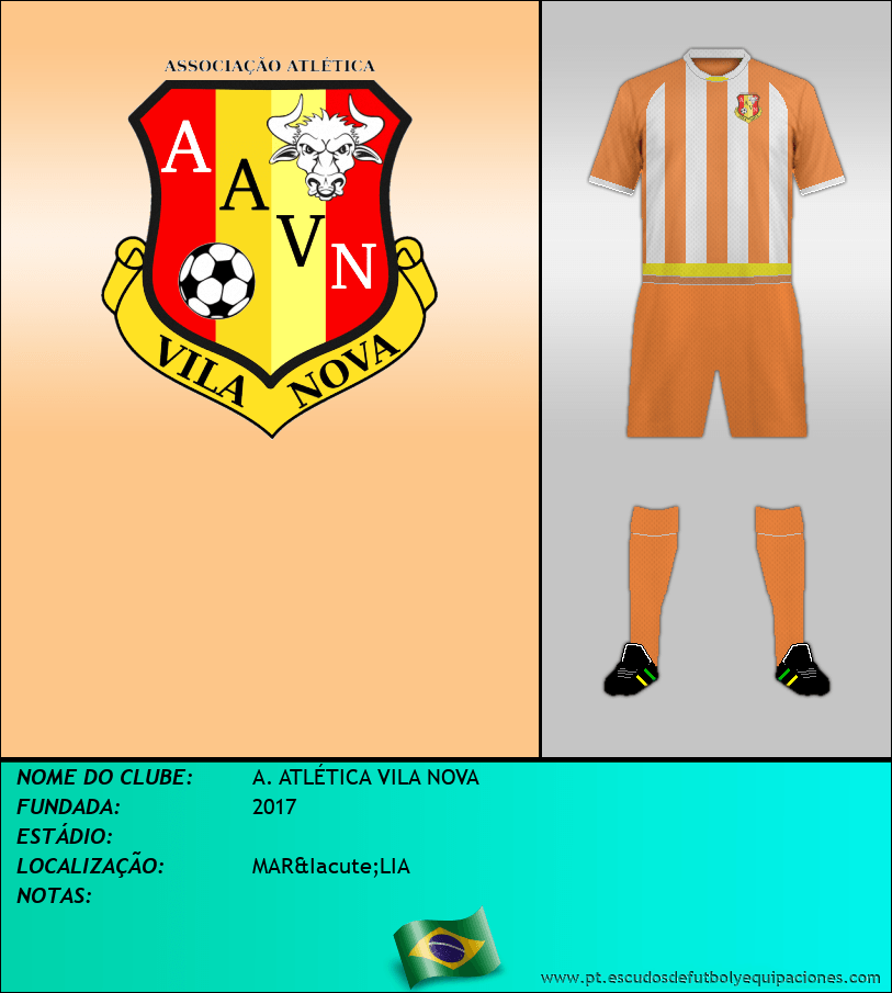 Escudo de A. ATLÉTICA VILA NOVA
