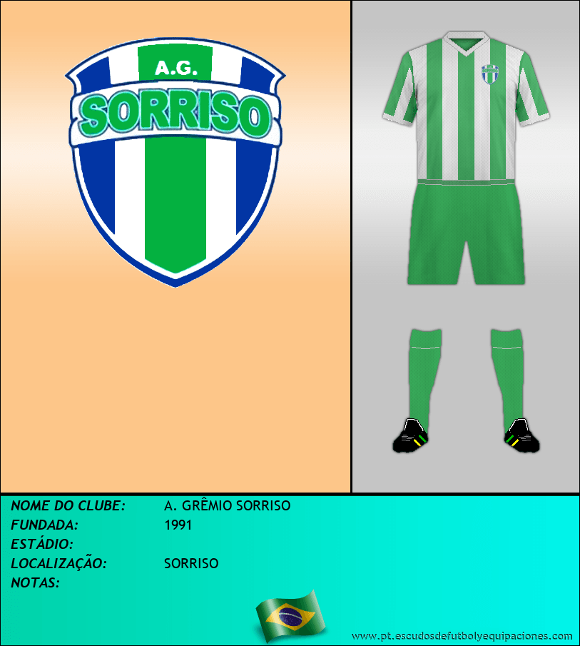 Escudo de A. GRÊMIO SORRISO