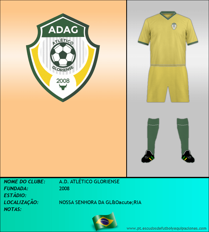 Escudo de A.D. ATLÉTICO GLORIENSE