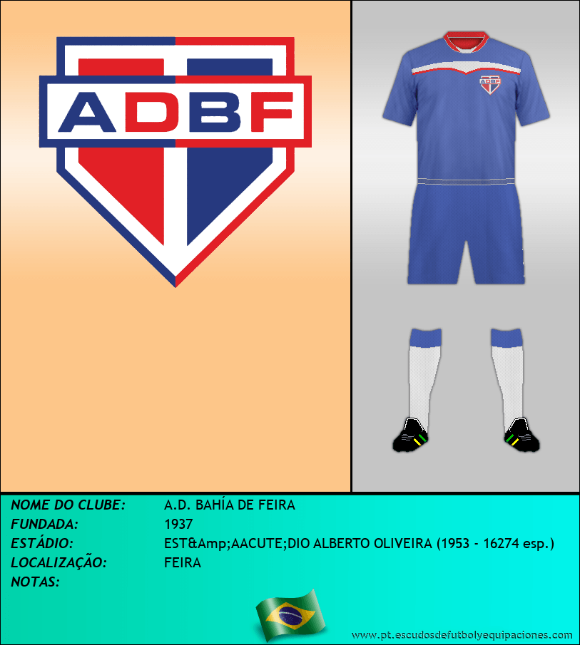 Escudo de A.D. BAHÍA DE FEIRA