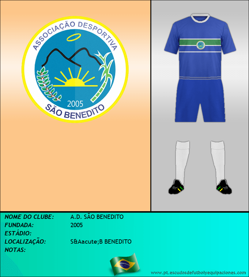 Escudo de A.D. SÃO BENEDITO