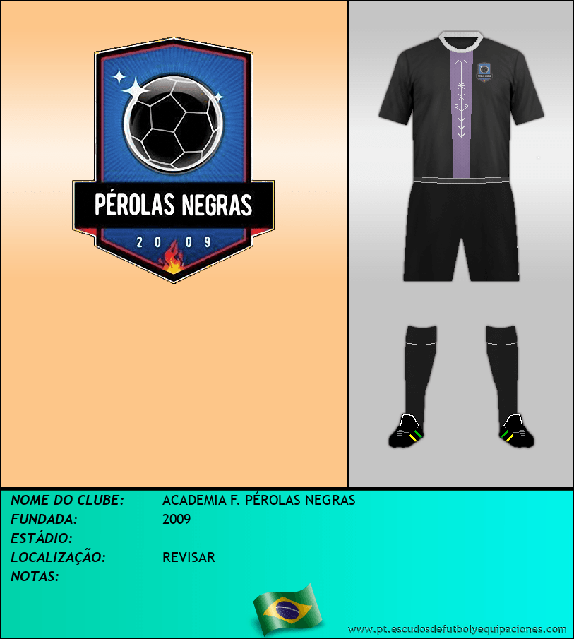 Escudo de ACADEMIA F. PÉROLAS NEGRAS