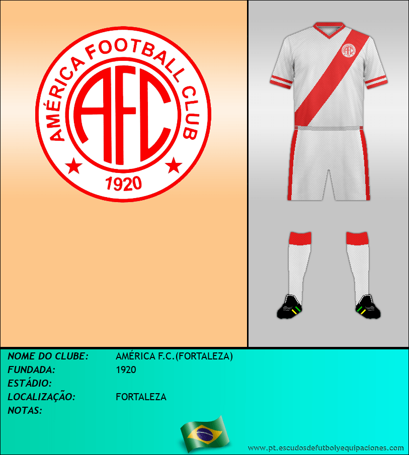 Escudo de AMÉRICA F.C.(FORTALEZA)