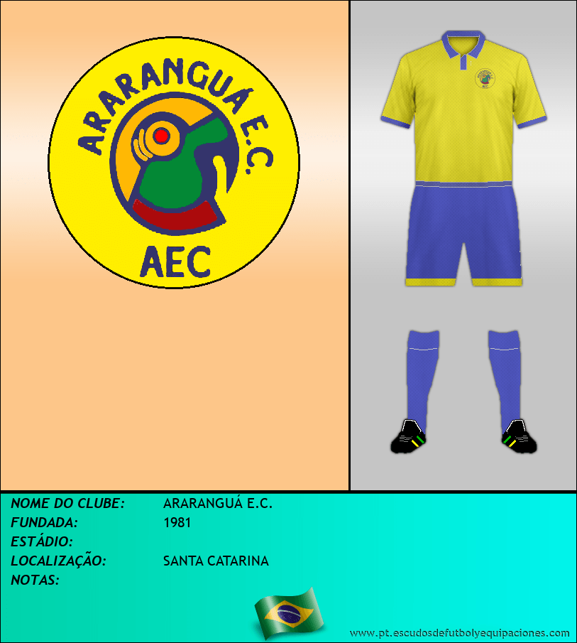 Escudo de ARARANGUÁ E.C.