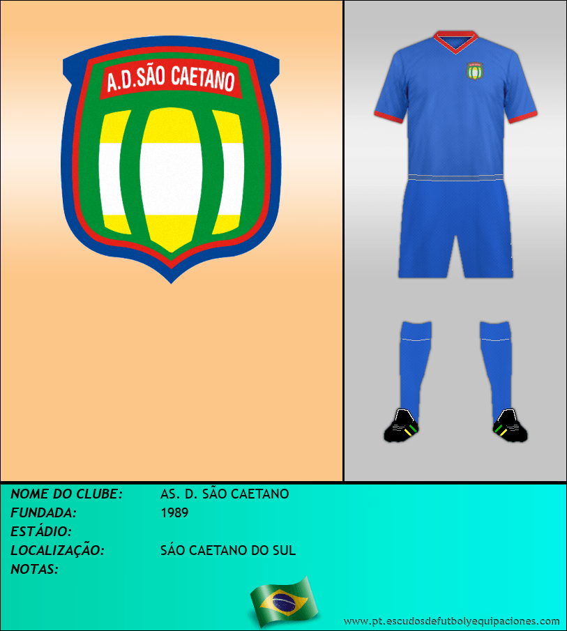 Escudo de AS. D. SÃO CAETANO