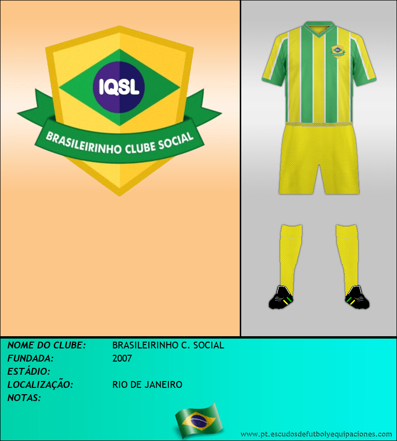 Escudo de BRASILEIRINHO C. SOCIAL