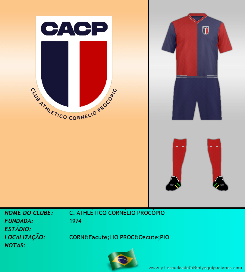Escudo de C. ATHLÉTICO CORNÉLIO PROCÓPIO