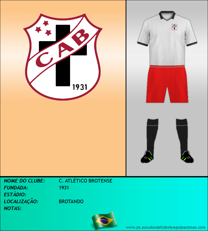 Escudo de C. ATLÉTICO BROTENSE