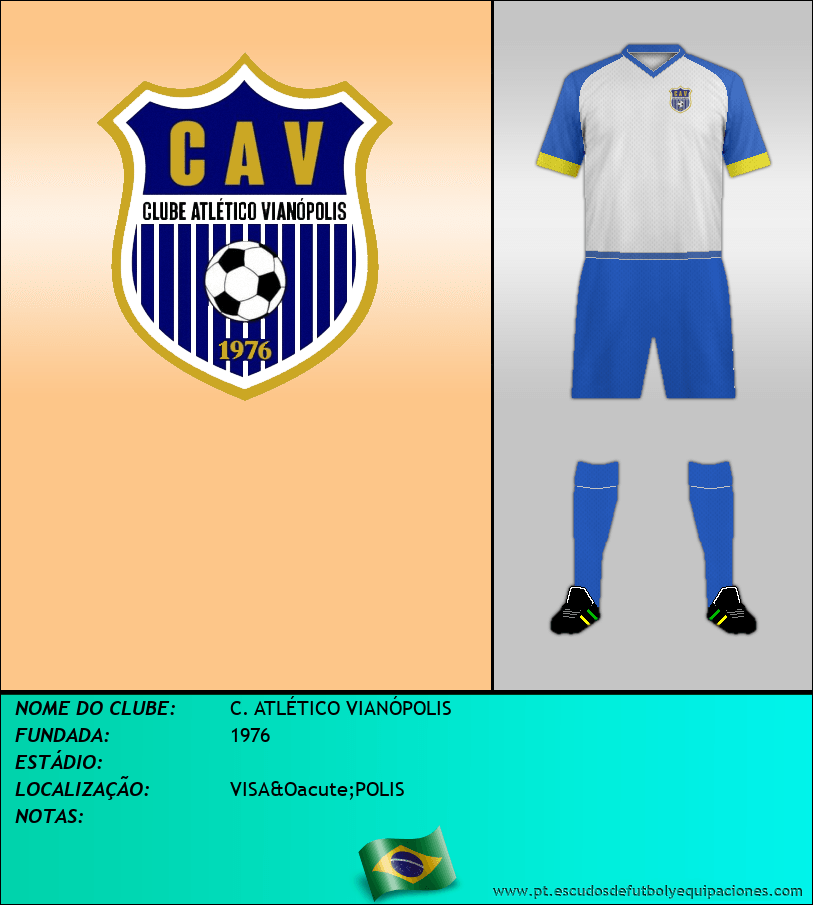 Escudo de C. ATLÉTICO VIANÓPOLIS
