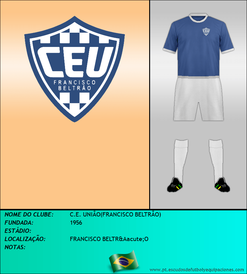 Escudo de C.E. UNIÃO(FRANCISCO BELTRÃO)