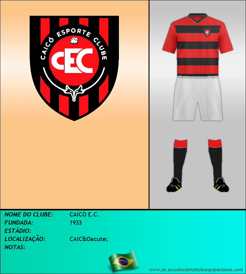 Escudo de CAICÓ E.C.