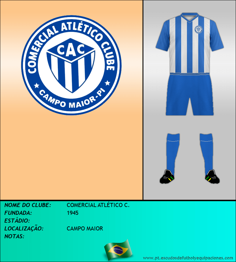 Escudo de COMERCIAL ATLÉTICO C.