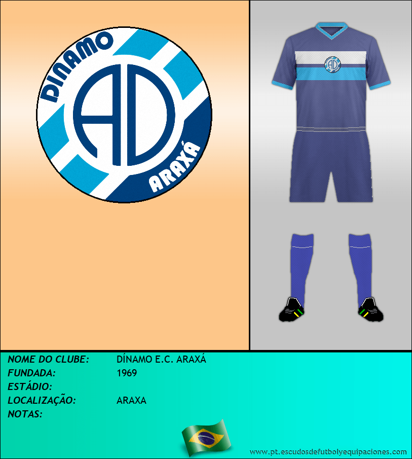Escudo de DÍNAMO E.C. ARAXÁ