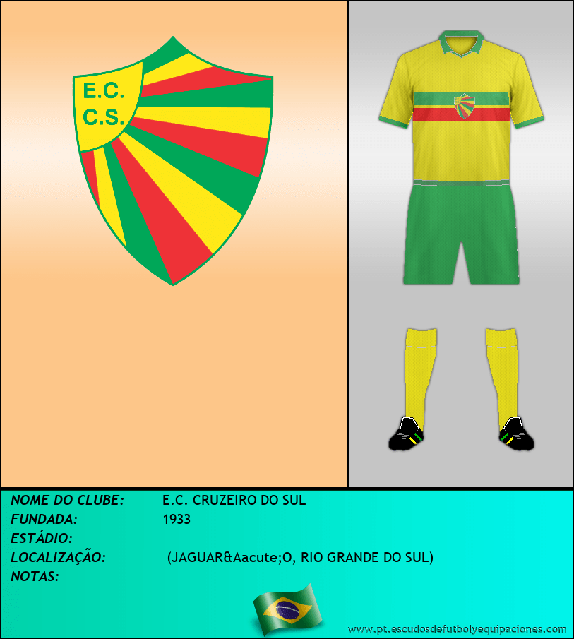 Escudo de E.C. CRUZEIRO DO SUL