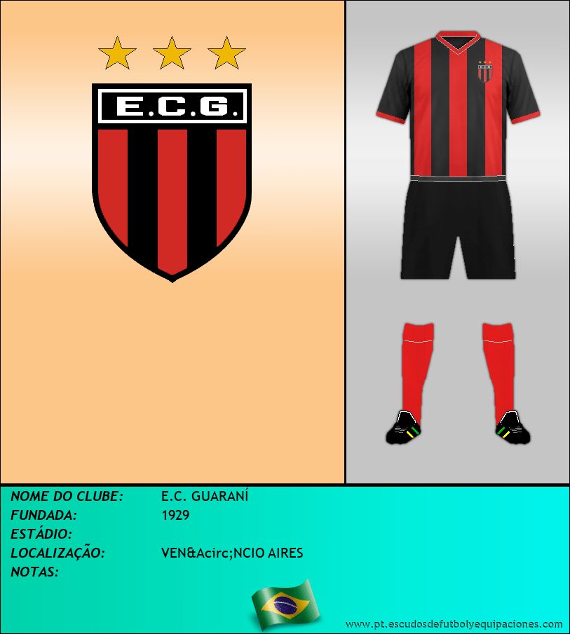 Escudo de E.C. GUARANÍ