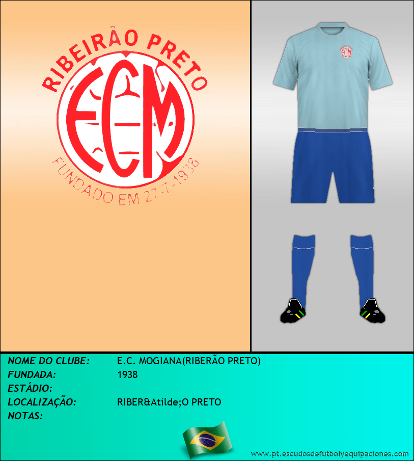 Escudo de E.C. MOGIANA(RIBERÃO PRETO)