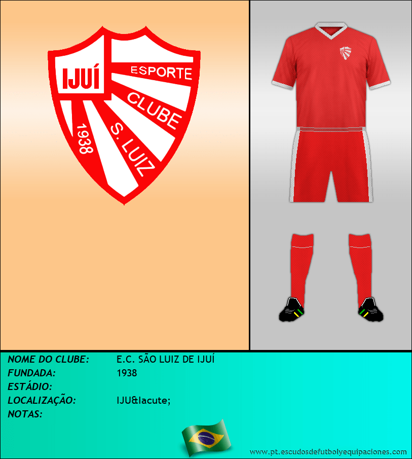 Escudo de E.C. SÃO LUIZ DE IJUÍ